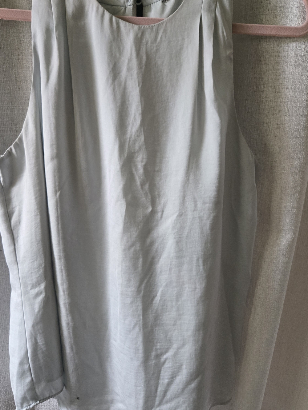 Light Gray Men's Sleeveless Shirt